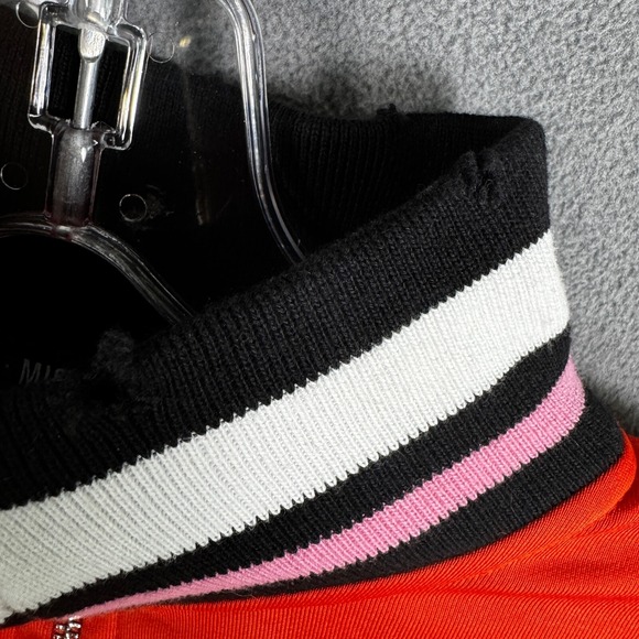 Playboy Missguided Track Top Women's 8 Cropped Polyester Blend Spellout New! - Picture 6 of 16